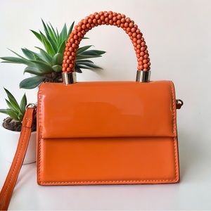 Zara Tangerine Purse